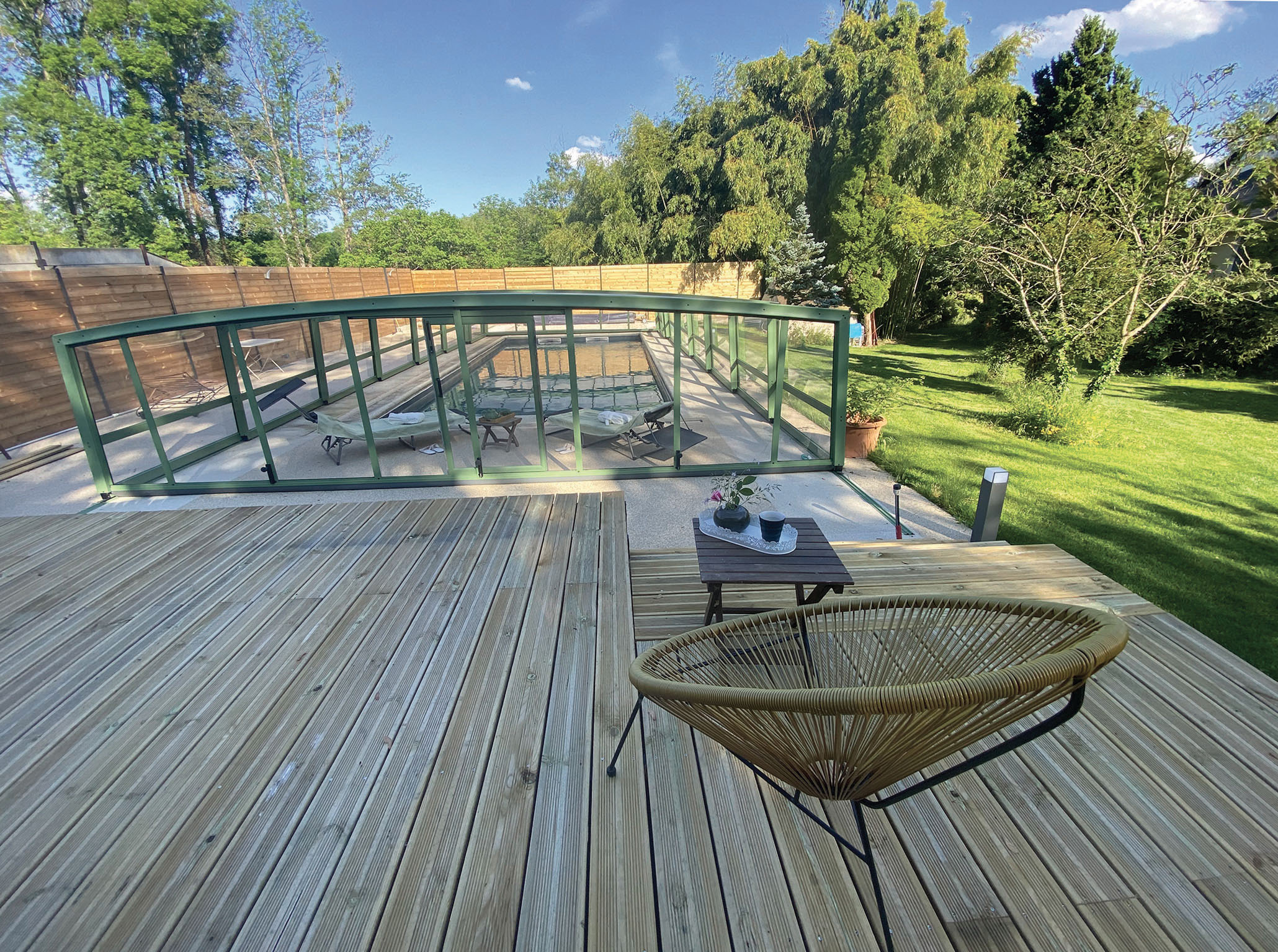 Terrasse et espace détente